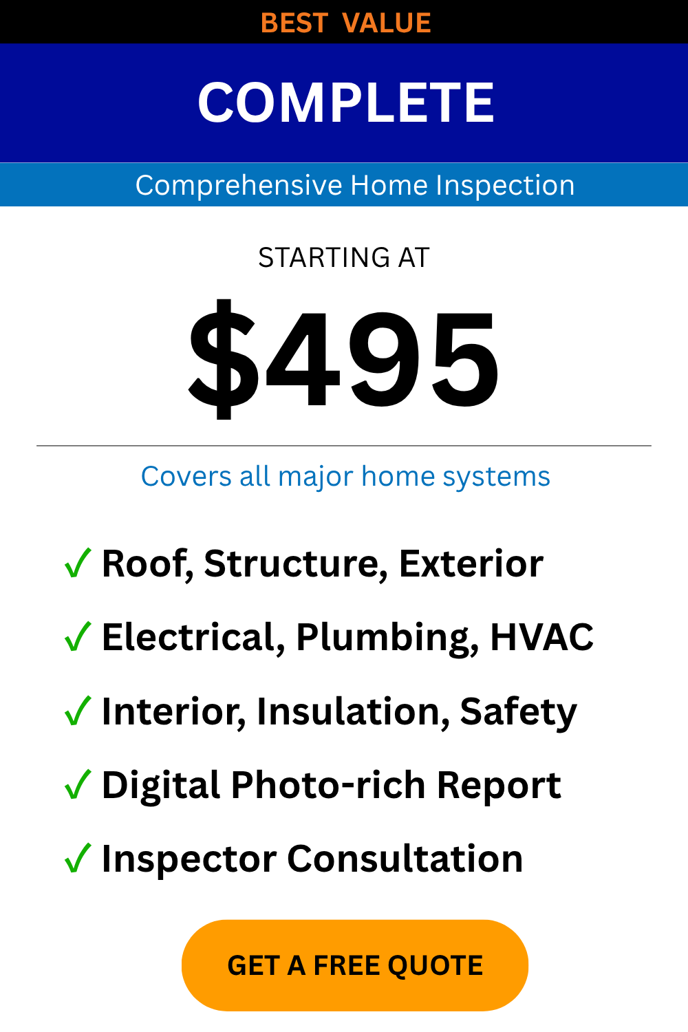prices for home inspections services in mexico missouri